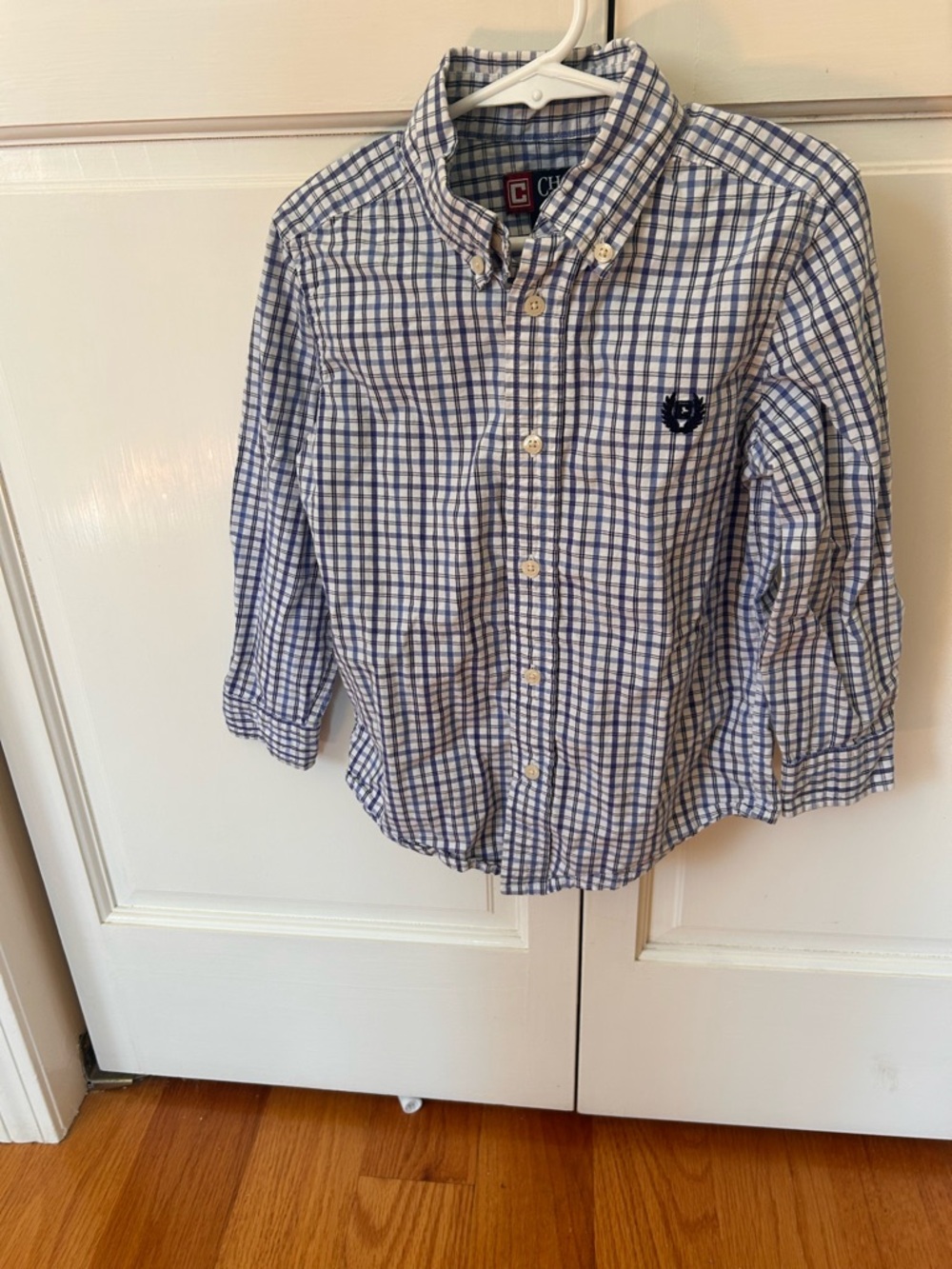 4 button down collar shirts size 4t (1 Chaps other 3 wonder nation)